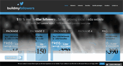 Desktop Screenshot of buildmyfollowers.org
